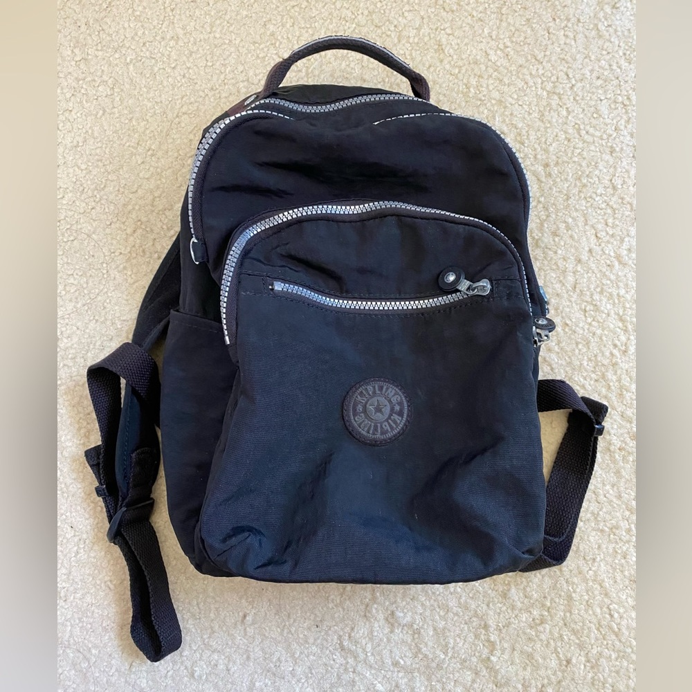 Kipling Black Small Backpack